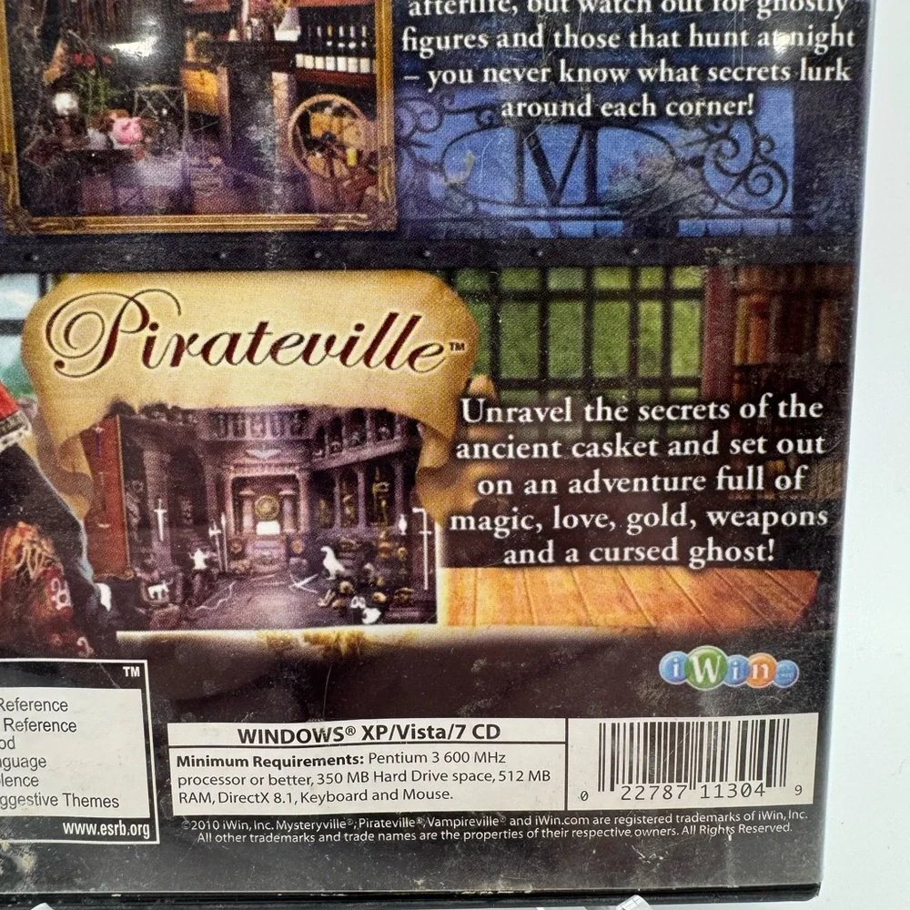 EVILLE 3 PACK: VAMPIREVILLE / MYSTERYVILLE 2 / PIRATEVILLE (2010) PC Game